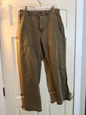 Cotton On Men's Cargo Pants in Olive
